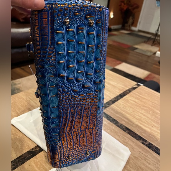 NWT Brahmin Small Finley Deep Azure Melbourne - Picture 10 of 10